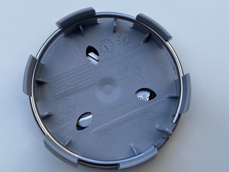 Oryginał Dekielki Dekle Kapsle Zaślepki PEUGEOT 9807999277