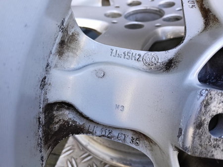 Felgi 15cali Mercedes C klasa CLK E klasa SLK 5x112