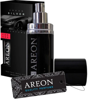 Areon Car New perfume 50ml Silver perfumy do auta