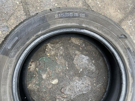 215/55R18 Continental ContiPremiumContact 2 komplet lato 7,5mm nr8116