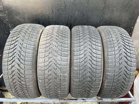 205/55R16 Michelin Alpin A4 XL komplet opon zima 6,5mm nr6055
