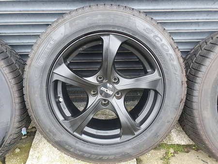 Koła 225/55R18 BMW X5 F15 X6 F16 5x120 Pirelli zima 6,5mm