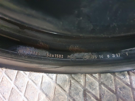 Oryginał felgi stalowe 15cali Renault Twingo 3 5,5x15 5,0x15 4x100