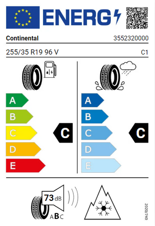 255/35R19 Continental Winter Contact TS860S 96V XL opona zimowa montaż gratis