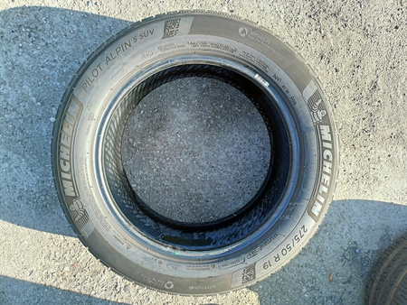 275/50R19 Michelin Pilot Alpin 5 SUV XL para opon zima 6,5mm nr9564B
