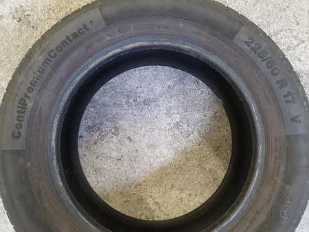 225/60R17 Continental ContiPremiumContact komplet opon lato 4,5mm 7001