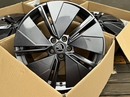 Oryginał felgi 19cali 5LA Skoda Karoq Octavia Superb Enyaq 5x112