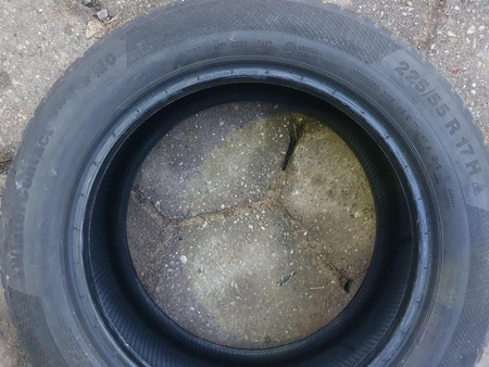 225/55R17 Continental WinterContact komplet opon zima 7,1mm nr7501