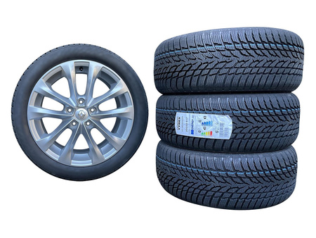 Oryginał koła 205/50R17 Renault Fluence Megane 5x114,3 Nokian zima