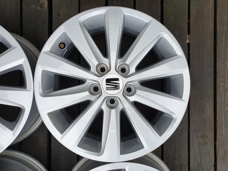 Oryginał felgi 15cali Seat Ibiza VW Polo Skoda Fabia Praktik