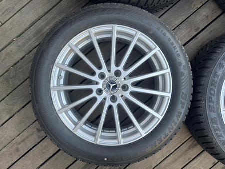 Oryginał koła 215/55R18 Mercedes GLA X156 W156 5x112 Dunlop zima nowe
