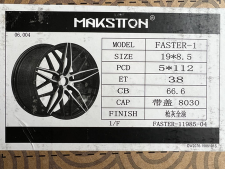 Felgi 19cali Audi A4 A5 A6 A7 A8 Vw Golf Passat Tiguan Touran 5x112