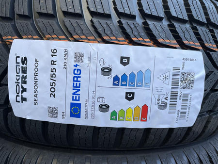 Koła 205/55R16 Renault Latitude 5x114,3 Nokian całoroczne