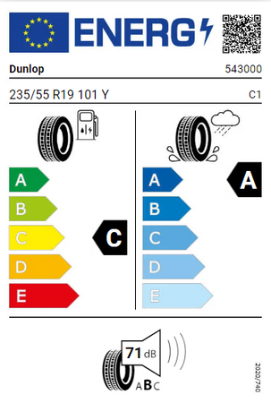 235/55R19 Dunlop Sport Maxx RT2 SUV 101Y opona letnia montaż gratis