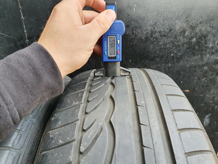 195/55R16 Dunlop Sp Sport 01 RSC para opon lato 4,5mm nr6828