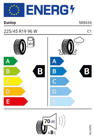 225/45R19 Dunlop Sport Maxx 96W XL opona letnia montaż gratis