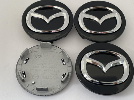 Oryginał Dekielki Dekle Kapsle Zaślepki Mazda 3 CX-5 C831V3815BL 62mm