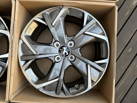 Oryginał Felgi 17cali Peugeot 2008, 206+ 207, 307 4x108