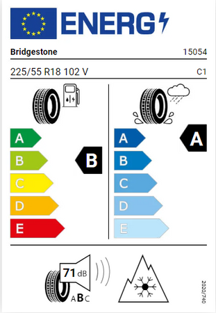 225/55R18 Bridgestone Blizzak LM005 XL 102V opona zimowa montaż gratis