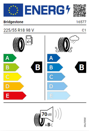 225/55R18 Bridgestone Turanza T005 98V opona letnia para komplet