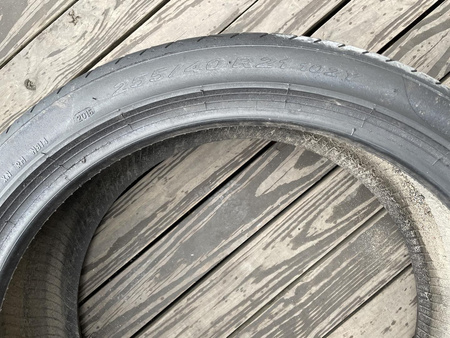 255/40R21 Pirelli Pzero XL komplet opon lato 7,0mm nr222