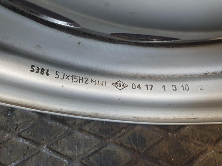 Felgi stalowe 15cali Smart ForFour ForTwo 4x100 5,0x15 5,5x15