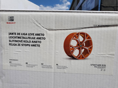 Oryginał felga 19cali Seat Ateca Altea Leon Toledo 575071499