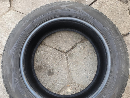 225/55R17 Nokian WR D4 komplet opon zima 6,5mm nr7605