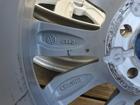 Oryginał felgi 15cali 2G0 VW Polo Virtus Crossfox 5x100 ET40