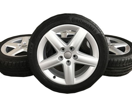 Oryginał koła felgi 235/45 17 cali audi 8P0 A3 S3 A4 B6 B7 Vw passat 6,8mm