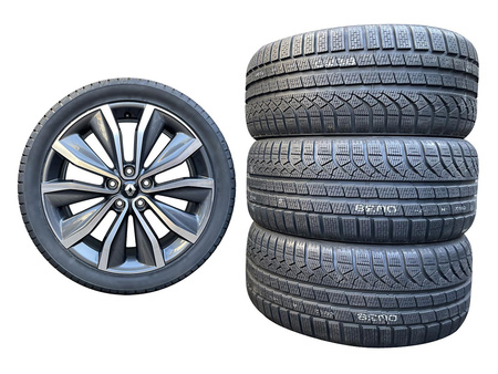 Oryginał koła 245/35R19 Renault Megane 5x114,3 et40 Pirelli zima