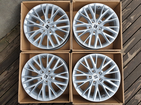 Oryginał felgi 17cali 5FA Seat Leon Alhambra Exeo 5x112