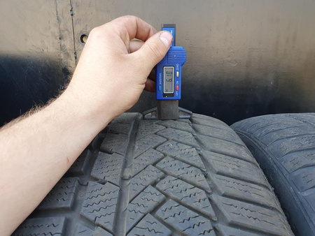 225/55R17 Continental WinterContact komplet opon zima 6,5mm nr7680