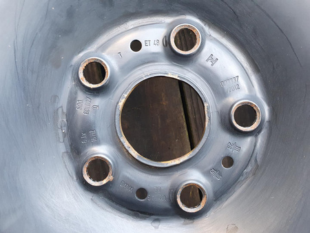 Oryginał felga stalowa 16cali Volkswagen Caddy Sharan T-Roc