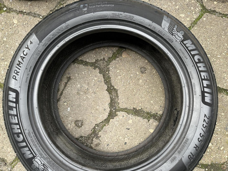 225/55R18 Michelin Primacy 4 para opon lato 6,0mm nr8728