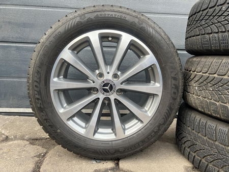 Oryginał koła 225/55R17 Mercedes E klasa W213 A213 Dunlop 6,7mm zima