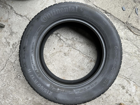 215/60R17 continental ContiEcoContact 5 komplet opon lato 7,1mm nr7042