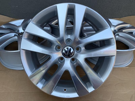 5N0 Oryginał Nowe Felgi 18 5x112 Vw Tiguan Passat Audi Q3 Skoda Kodiaq nr835