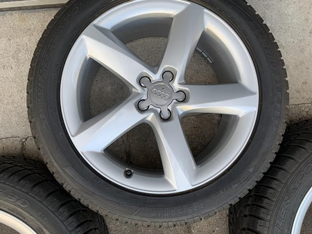 ORYGINAŁ KOŁA 235/50R19 cali 4H0 AUDI A8 D4 Opony Zima 7,7mm