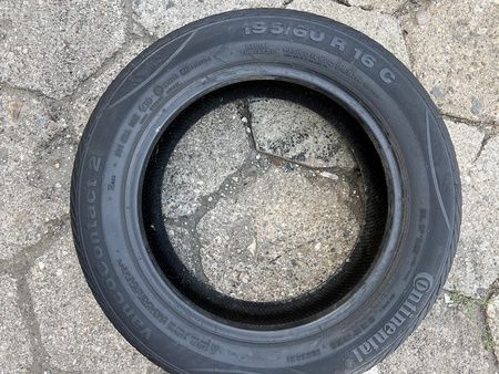 195/60R16C Continental VancoContact 2 BUS para opon lato 6,9mm nr6699