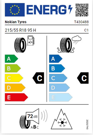 215/55R18 Nokian Wr SUV 4 XL 95H opona zimowa montaż gratis