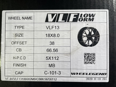 Felgi 18cali Audi BMW Mercedes Seat Skoda Ford Vw 5x112 et38