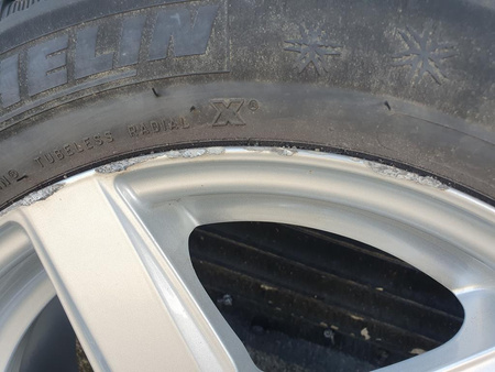 Koła 205/55R16 BMW F20 F21 F22 F23 5x120 Michelin zima 4,7mm