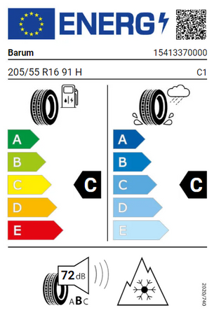 205/55R16 Barum Polaris 5 91H opona zimowa montaż gratis