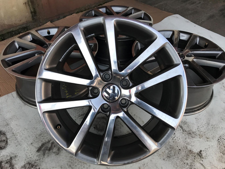 Oryginał felgi 1K0 Vw 18 Cali golf gti gtd 5 6 7 passat B6 B7 touran eos scirocco 5x112