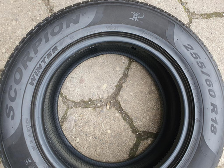 255/60R18 Pirelli Scorpion Winter komplet opon zima 6,1mm nr8536