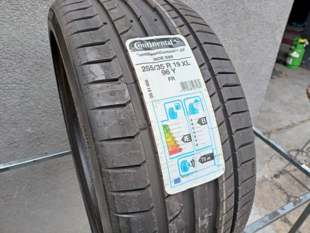 255/35R19 Continental ContiSportContact 5P opona lato nowa P988