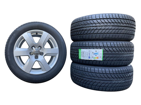 Oryginał koła 225/55R17 4G0 AUDI Audi A6 C6 C7 5x112 Goodride zima