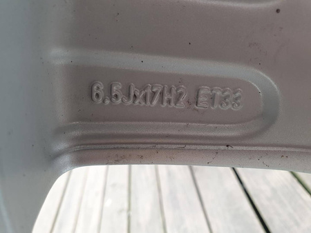 Oryginał koła 215/60R17 Vw 5N0 Tiguan Audi Q3 Goodyear całoroczne 5,3