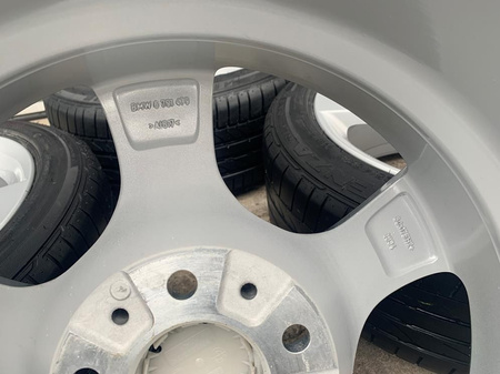 Oryginał koła 225/45R17 17cali BMW 3 E90 E91 E92 E93 opony lato 8,6mm